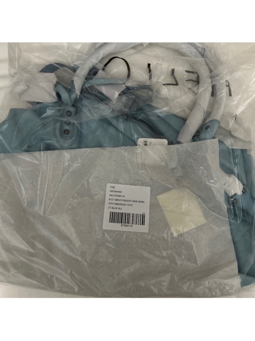 WE THE FREE EMERSON TOTE BAG IN WASHED SAIL NWT - Picture 4 of 4